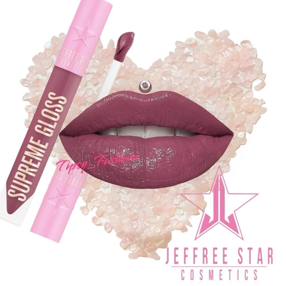 Jeffree Star Cosmetics Supreme Gloss Improper Mauve Lip Gloss NIB